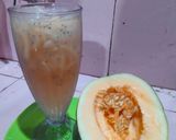 Foto langkah ke 3 dari resep Es Blewah Selasih.