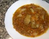 Foto del paso 9 de la receta: Lentejas con corazones de alcachofas