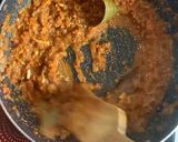 A picture of step 7 of Masala Baigan Curry.