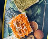 तिरंगा सैंडविच /Tiranga Sandwich रेसिपी चरण 3 फोटो