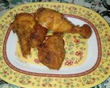 Foto langkah ke 4 dari resep Ayam Goreng Tepung.