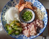 รูปขั้นตอนการทำที่ 1 ของ ข้าวผัดกิมจิ + ไข่ออนเซ็น