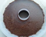 Foto langkah ke 3 dari resep Puding Brownis Lembut.