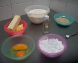 Foto del paso 1 de la receta: Tarta de letras