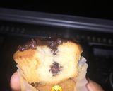 A picture of step 5 of Mini chocolate chips & nutella cupcakes.