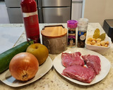 Foto del paso 1 de la receta: Carrilleras ibéricas en salsa de reineta, calabacín y macademia