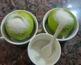 Foto del paso 2 de la receta: Manzana en microondas con whisky y azúcar