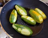 A picture of step 1 of Chal Potol (Parwals cooked with Gobindobhog Rice).