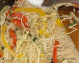 A picture of step 3 of Chinese egg chaw mien 🍝.