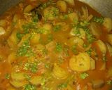 कच्चे केले की सब्जी (kacche kele ki sabzi recipe in Hindi) रेसिपी चरण 5 फोटो