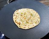 A picture of step 9 of Matar ka Paratha.