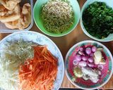 Foto langkah ke 2 dari resep Tahu isi sayur & telur puyuh.