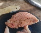 Sajtos-Cayanne borsos ananászos csirke petrezselymes krumplival recept fázis 1 fotója