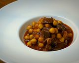 Foto del paso 6 de la receta Garbanzos con calamares en lata