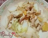 รูปขั้นตอนการทำที่ 6 ของ ผักกาดขาวผัดน้ำปลา สูตรเด็ดใส่ขิงทุบ