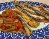 Foto del paso 4 de la receta: Anchoas con pimientos