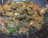 A picture of step 6 of Kerala style mutton curry.