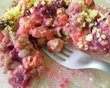 A picture of step 4 of Ensalada Rusa.