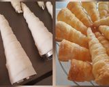 A picture of step 1 of Creamy Cream Horns.