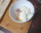 Foto del paso 6 de la receta: Día de picnic: Bocadillo de tortilla y Bocadillo de atún y maíz