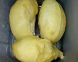 Hình bước làm 1 của món Bánh Tiêu Sầu Riêng
