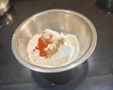 A picture of step 2 of Pinwheel Beetroot Pulp Poori.