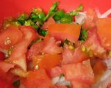 A picture of step 6 of Masala chana chaat.