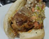 Foto del paso 11 de la receta: Perrito🌭caliente🧀a mi estilo🥑🍅🧅