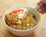 Foto langkah ke 4 dari resep Nasi Yoshinoya Rice Cooker Devina Hermawan.