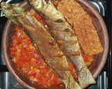 Foto langkah ke 6 dari resep Gammi (Sambal) Ikan Belanak Dan Tempe Goreng.