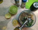 Φωτογραφία βήματος 5 της συνταγής Το “not-hummus” από λευκά φασόλια, με ψημένο σκόρδο και δενδρολίβανο