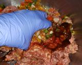 A picture of step 5 of BBQ Meatloaf.