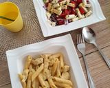 A picture of step 6 of Honey chicken Penne (15 minutes).