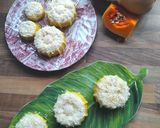 Foto langkah ke 9 dari resep Putu Ayu Labu Kuning gluten free.