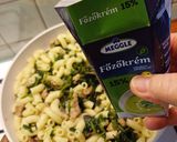 Spenótos, húsos tészta recept fázis 4 fotója