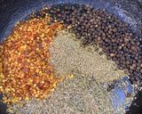 A picture of step 1 of Nacho Taco seasoning.