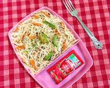 A picture of step 5 of Vegetable Chowmein.