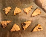A picture of step 6 of 20-minute Chocolate & walnuts scone.