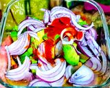 Foto del paso 1 de la receta: Ceviche de mejillones 🥑 🥂 🍈
