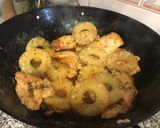 Foto del paso 3 de la receta: El auténtico pollo agridulce al ananá!! Una vez que la probas, la adoptas para siempre!
