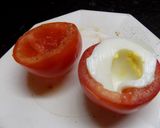 Foto del paso 5 de la receta: Huevos en canoa y huevos rellenos