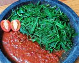 Foto langkah ke 4 dari resep Brambang Asem Kangkung.