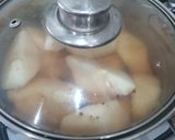Foto del paso 2 de la receta: 🍐🥣Compota de peras, ciruela gotitas de miel y cerezas🍒
