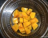 A picture of step 2 of Pumpkin Coconut Curry.