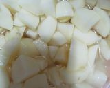 A picture of step 2 of Jeera aloo.