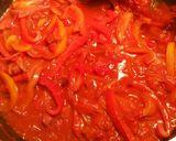 A picture of step 3 of Chorizo Shakshuka.