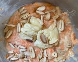 A picture of step 5 of Gajar Halwa Cake.