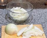 Foto del paso 1 de la receta: Tarta de queso y cebolla