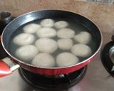 A picture of step 15 of Paneer Rasmalai.
