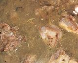 A picture of step 2 of Afghan pulao.